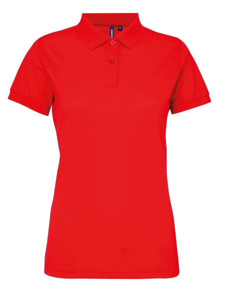A-AQ025-Polo femme classique polycoton