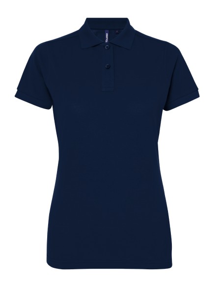 A-AQ025-Polo femme classique polycoton