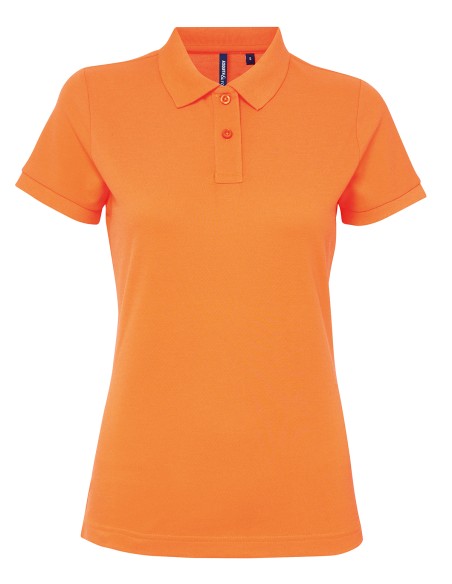 A-AQ025-Polo femme classique polycoton
