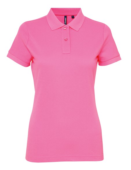 A-AQ025-Polo femme classique polycoton
