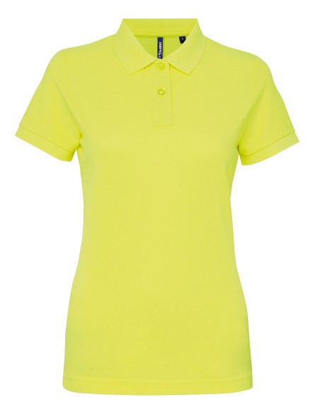 A-AQ025-Polo femme classique polycoton