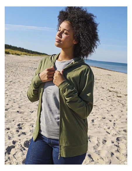 NEU-O62301-Unisex Jersey Hoodie With Zip