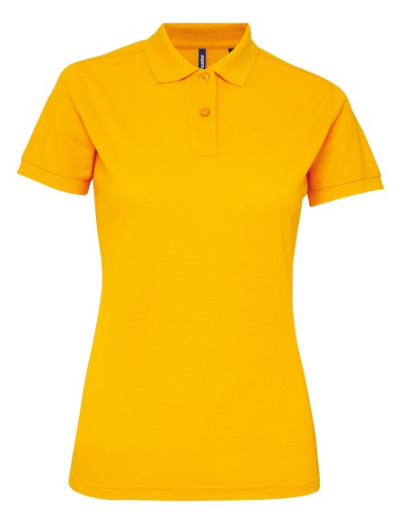 A-AQ025-Polo femme classique polycoton