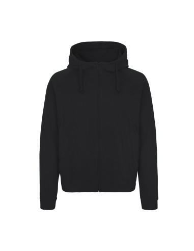 NEU-O63401-Unisex Hoodie With Hidden Zip