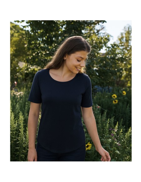 NEU-O81004-Ladies Half Sleeve T-Shirt