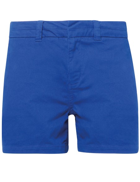 A-AQ061-Short en coton coupe classique femme