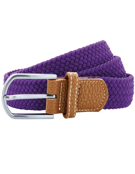 A-AQ900-Ceinture extensible tressée