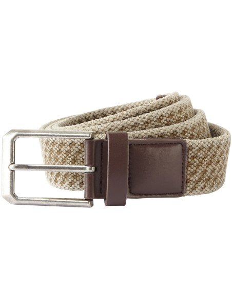 A-AQ905-Ceinture homme effet délavé vintage en toile