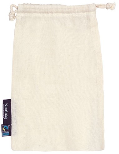 NEU-O95025-Cotton Bag With Drawstrings (5 Pieces)