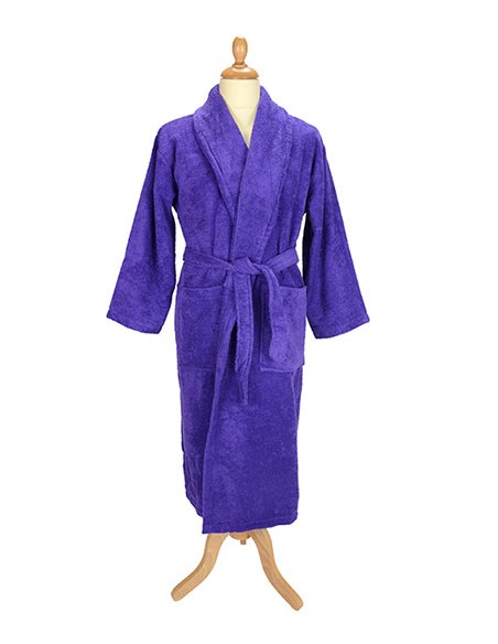 A-AR025-Bathrobe Shawl Collar