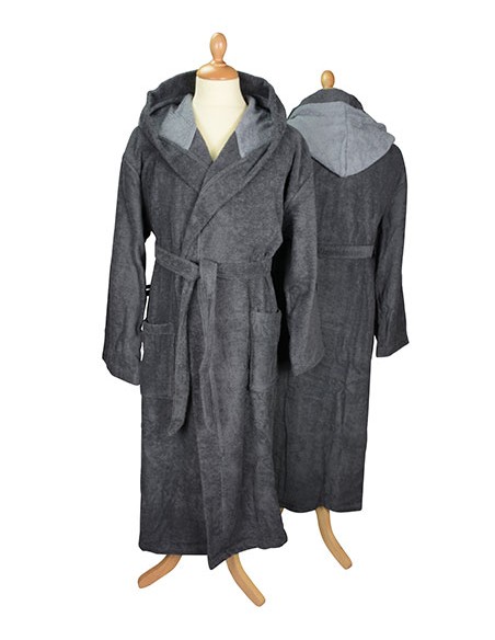 A-AR026-Bathrobe With Hood