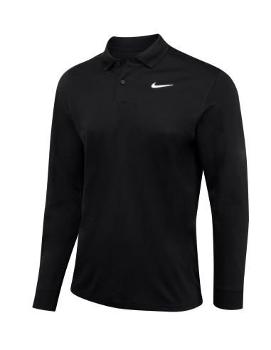 NIK-DN2344-Nike Dri-FIT Victory solid long sleeve polo