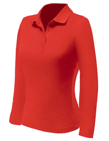 NAH-K7LongWoman-Womens Polo Long Sleeve