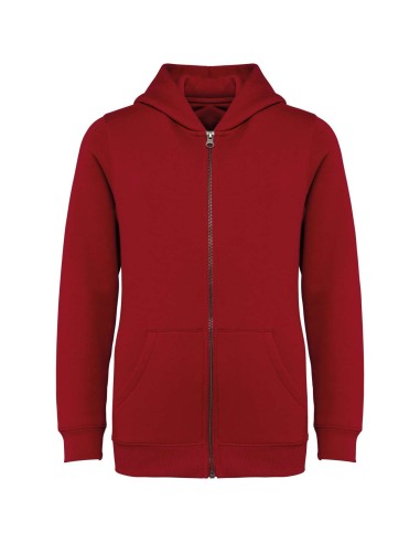 NAT-NS405-ECO-FRIENDLY KIDS’ FULL ZIP HOODED SWEATSHIRT