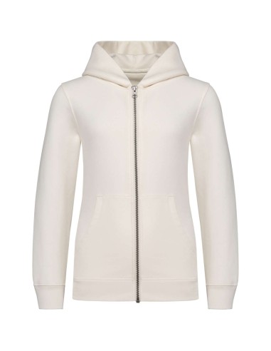 NAT-NS405-ECO-FRIENDLY KIDS’ FULL ZIP HOODED SWEATSHIRT