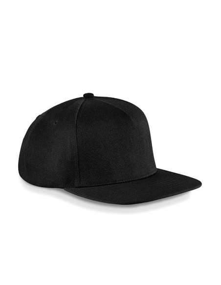 B-B660-Original Flat Peak Snapback Cap