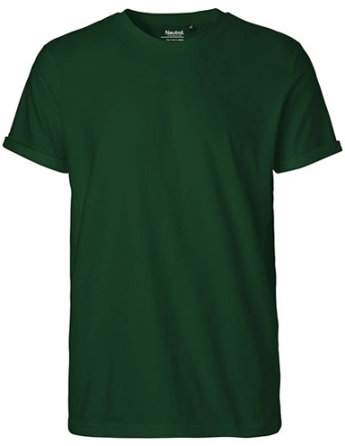 NEU-O60012-Mens Roll Up Sleeve T-Shirt