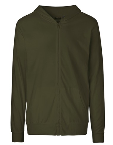 NEU-O62301-Unisex Jersey Hoodie With Zip