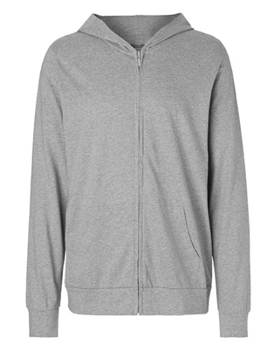 NEU-O62301-Unisex Jersey Hoodie With Zip