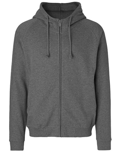 NEU-O63401-Unisex Hoodie With Hidden Zip