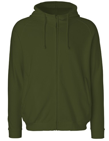 NEU-O63401-Unisex Hoodie With Hidden Zip