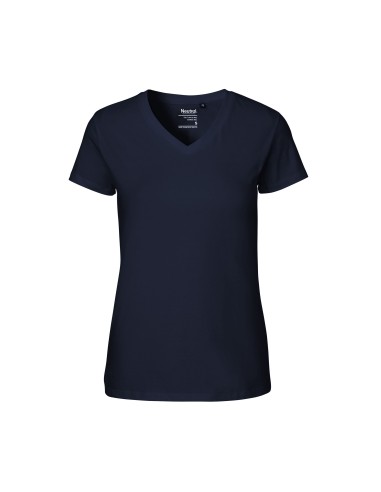 NEU-O81005-Ladies V-Neck T-Shirt