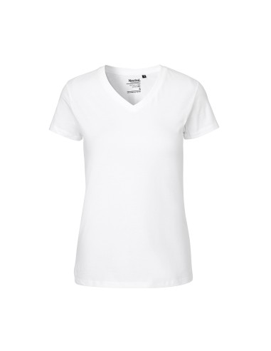 NEU-O81005-Ladies V-Neck T-Shirt