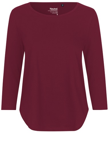 NEU-O81006-Ladies Three Quarter Sleeve T-Shirt