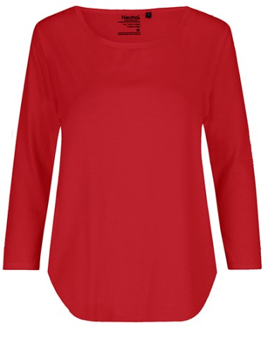 NEU-O81006-Ladies Three Quarter Sleeve T-Shirt