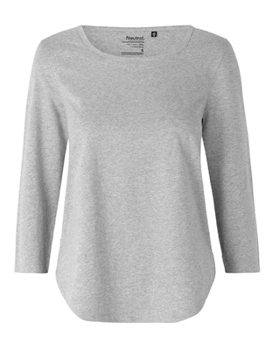 NEU-O81006-Ladies Three Quarter Sleeve T-Shirt