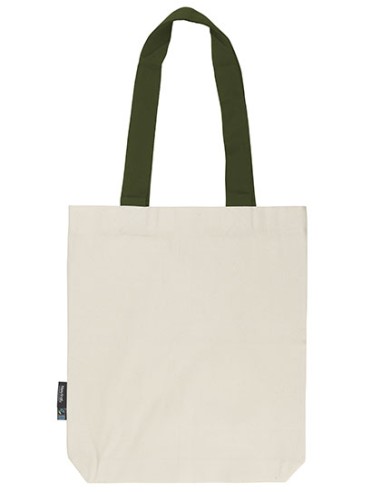 NEU-O90002-Twill Bag With Contrast Handles