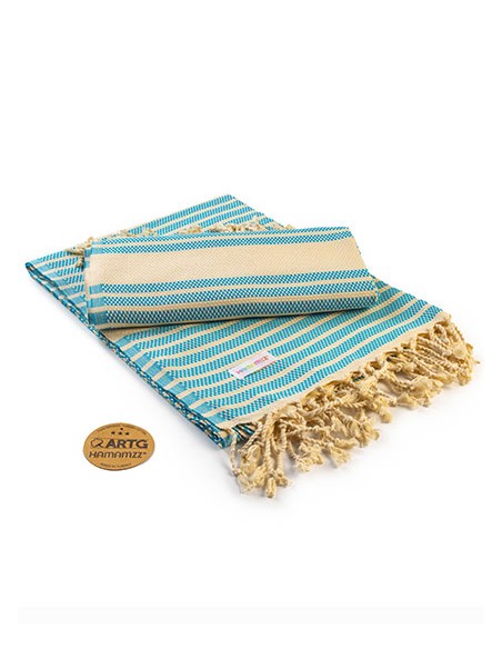 A-AR055-Hamamzz® Original Bodrum DeLuxe Towel