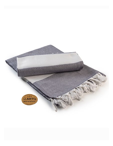 A-AR056-Hamamzz® Marmaris DeLuxe Towel
