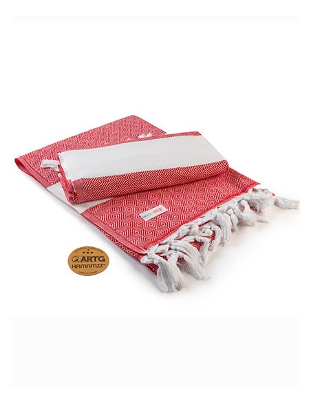 A-AR056-Hamamzz® Marmaris DeLuxe Towel