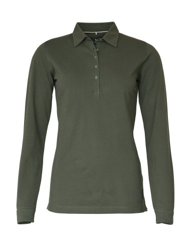 NIM-CARL-L-Carlington pour femme – polo manches longues deluxe