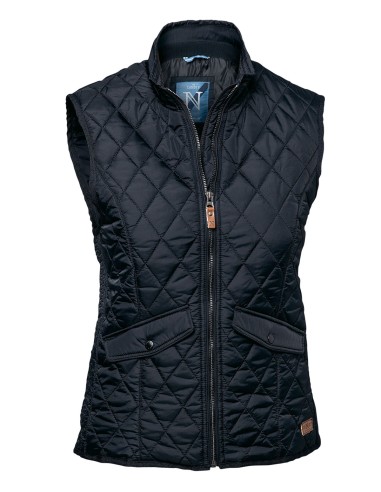 NIM-CDEN-L-Camden pour femmes - veste sans manches à matelassage en losange