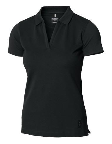 NIM-HARV-L-Harvard à col en v pour femmes - polo luxueux extensible