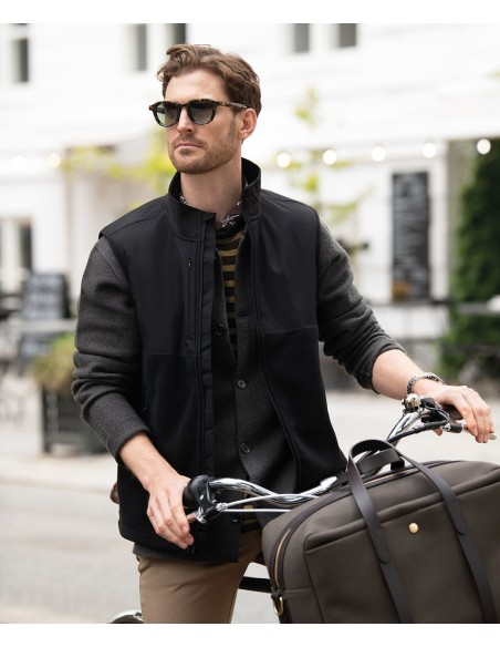 NIM-HLAN-U-Highland - Veste sans manches polaire à empiècements tendance