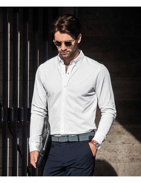 NIM-KING-M-Kingston - chemise en piqué extensible deluxe