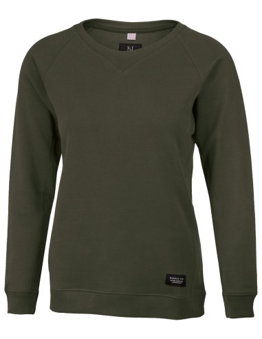 NIM-NEWP-L-Newport pour femmes - sweat léger luxueux à col ras