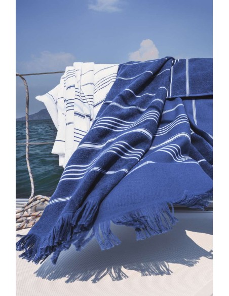 OLI-OL1000-OLIMA STRIPED BEACHetSPA PESHTEMAL TOWEL