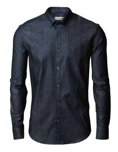 NIM-TORR-M-Torrance coupe ajustée - chemise en denim brut et stylé