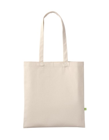 NUT-RL065-Sac cabas en toile biologique à longues anses de qualité supérieure