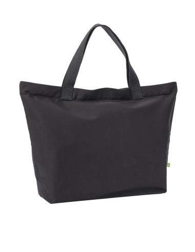 NUT-RL069-Tote bag zippé en toile biologique de qualité supérieure Elba