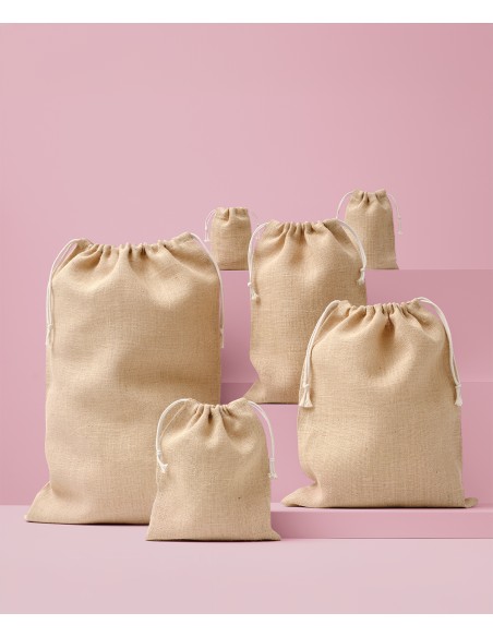 NUT-RL270-Sac de rangementen jute