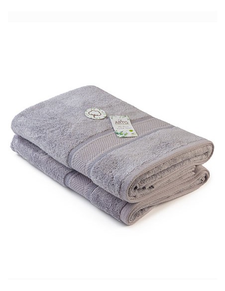 A-AR404-Natural Bamboo Bath Towel