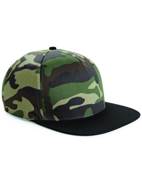 B-B691-Casquette snapback camouflage