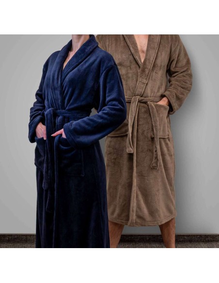 OLI-OLCB2600-OLIMA CORAL FLEECE BATHROBE