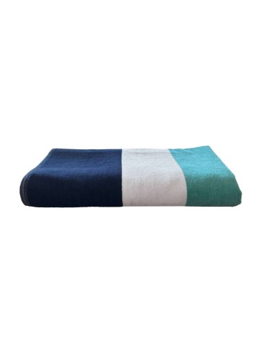 OLI-OLV4040-OLIMA „NAUTICAL STRIPE BEACH VELOUR TOWEL