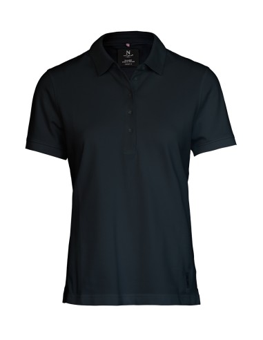 NIM-ALTA-L-Altavista - Polo de luxe en mélange de trois matières pour femme